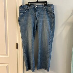 Madewell Cali Demi-Boot Jeans, Size 33